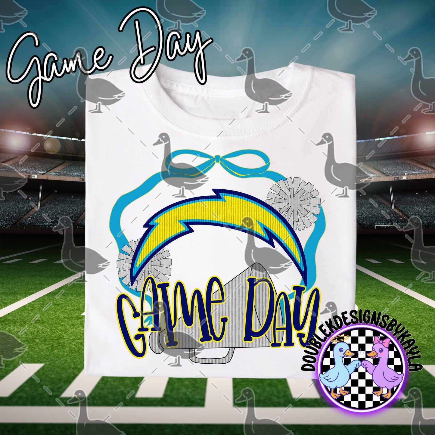 Game Day Bow Squad | 32-Team Bundle or Individual Digital PNG Files