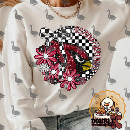 Checkerboard Floral NFL Team Digital Design | Multiple Teams