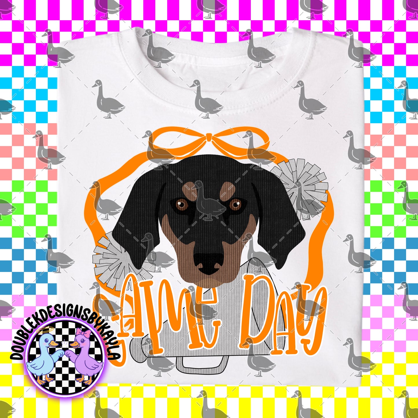 Game Day Bow + Pom Graphic Design Bundle – 16 Team-Inspired PNGs