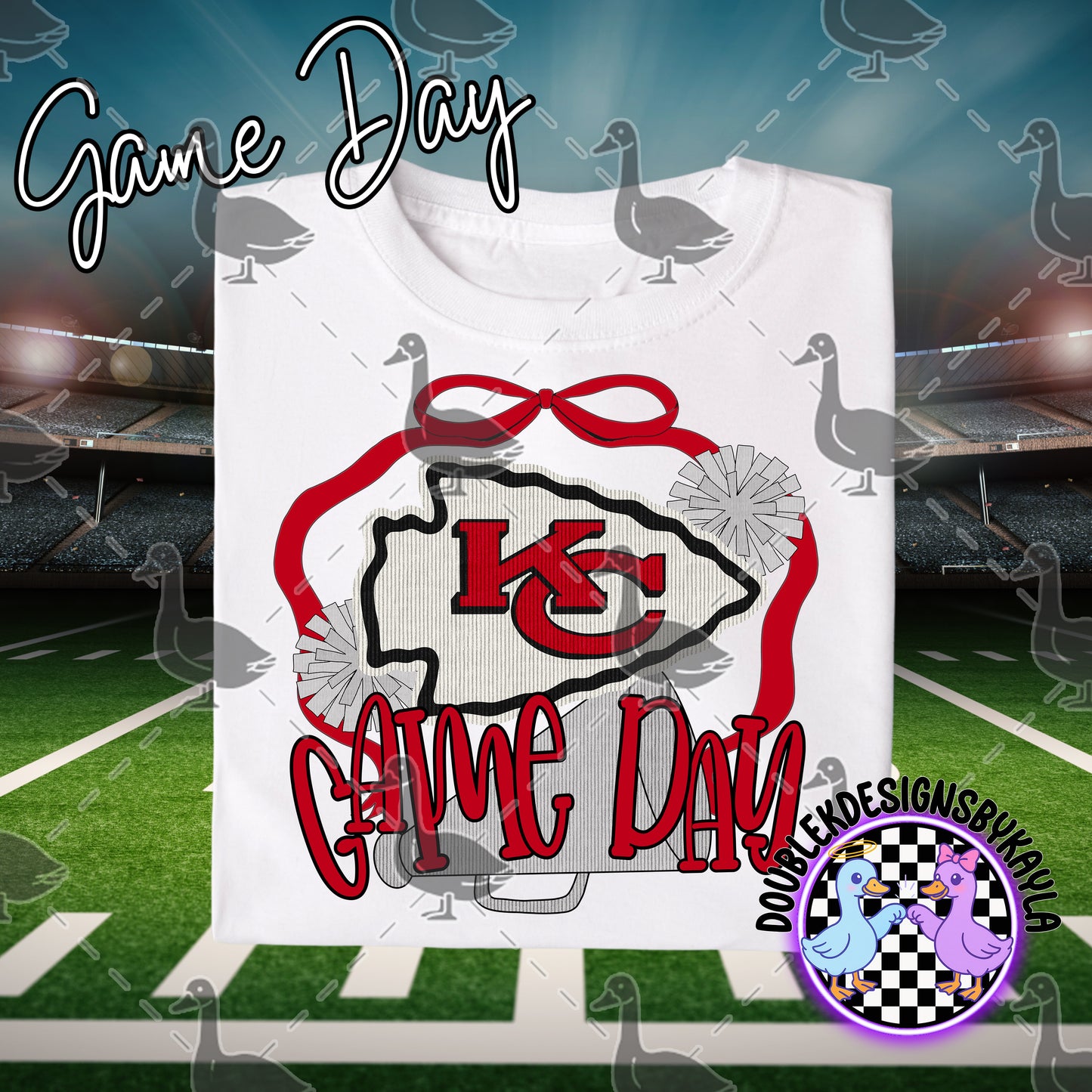 Game Day Bow Squad | 32-Team Bundle or Individual Digital PNG Files