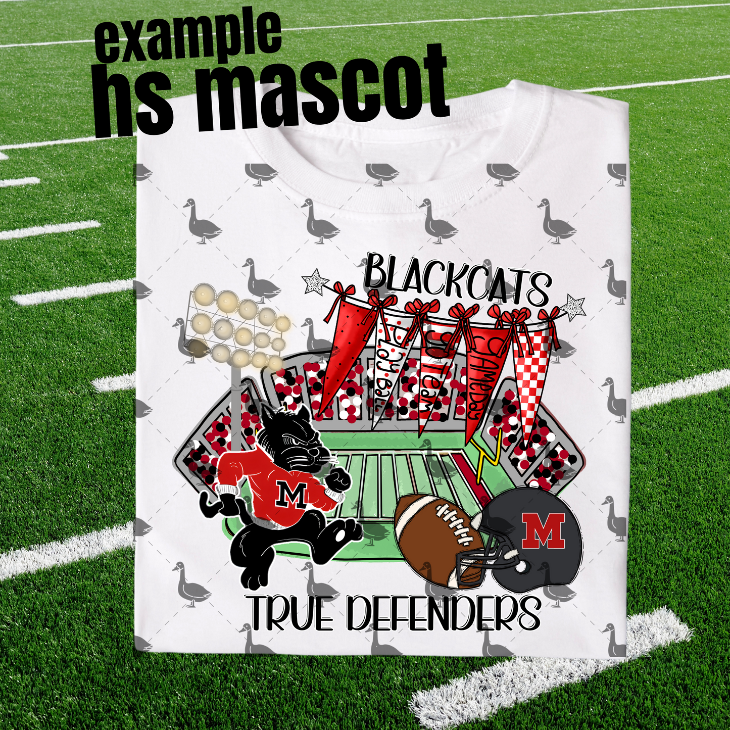 True Defenders Stadium Mascot Digital Design – Custom Mascot