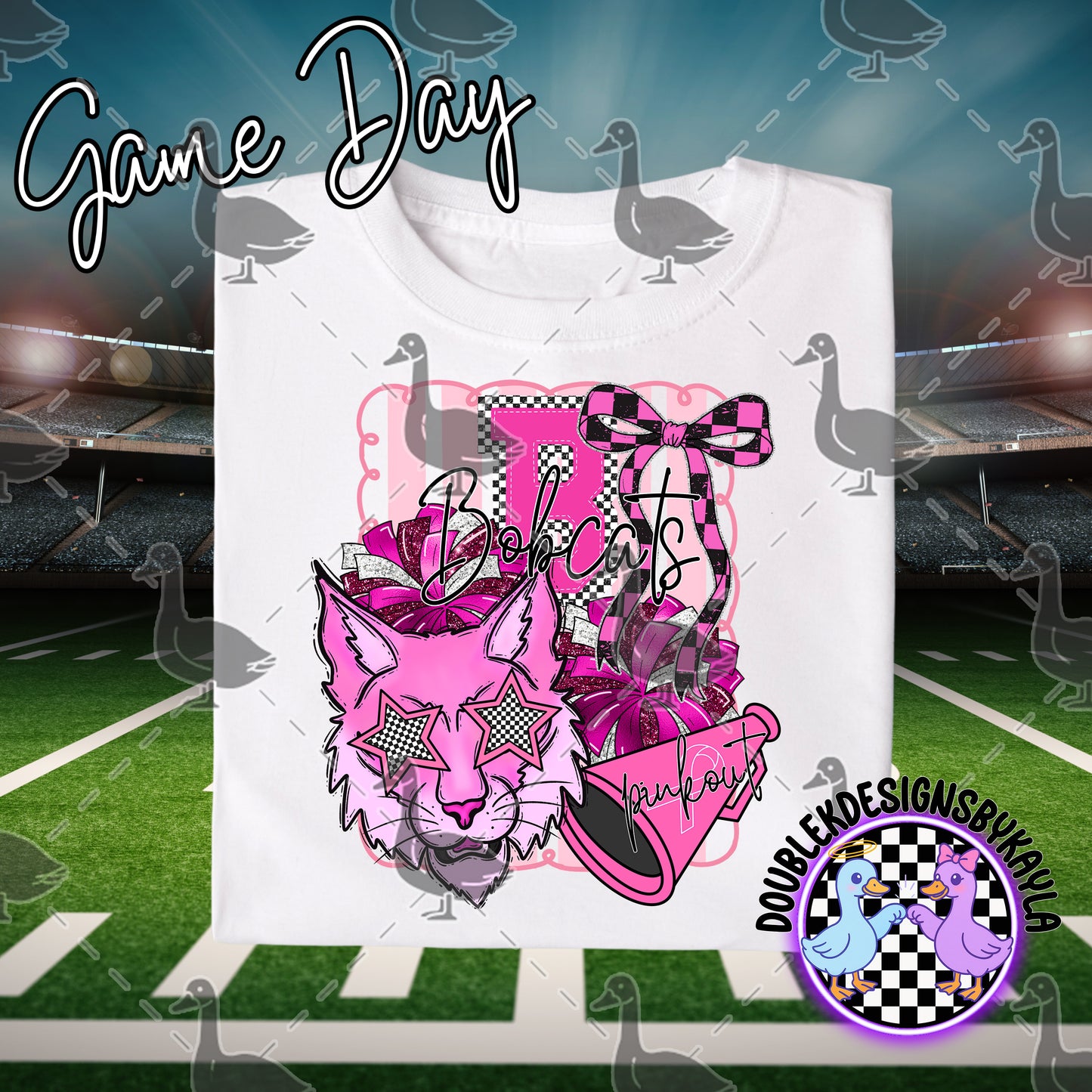 Pink Out Game Day Spirit Series – Multiple Team Options + Bundle