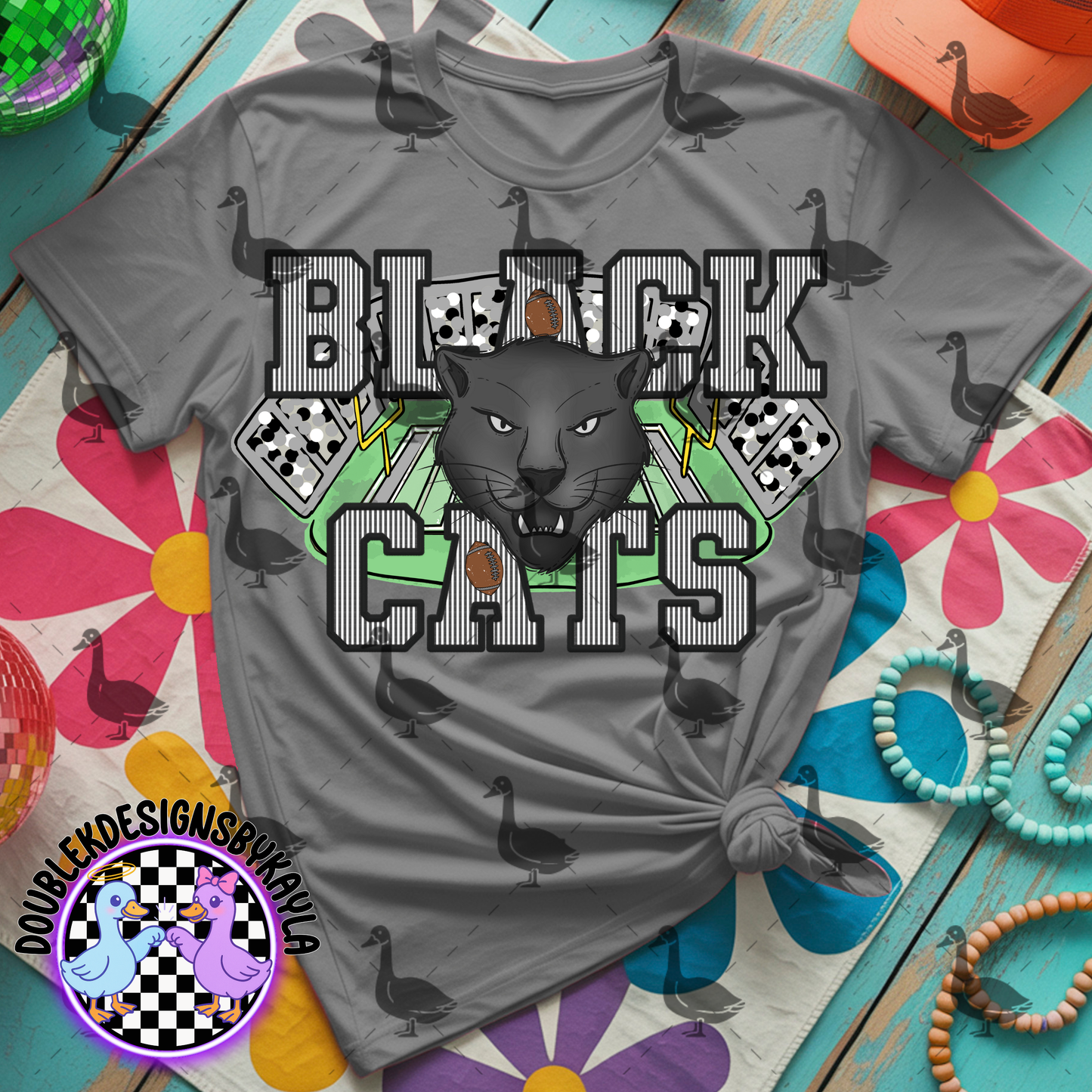 Black Seersucker Mascots – Digital PNG Designs