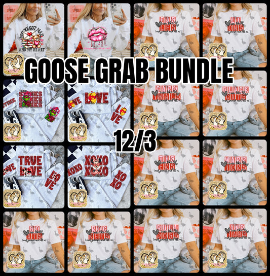 Goose Grab 12/3 Design Bundle