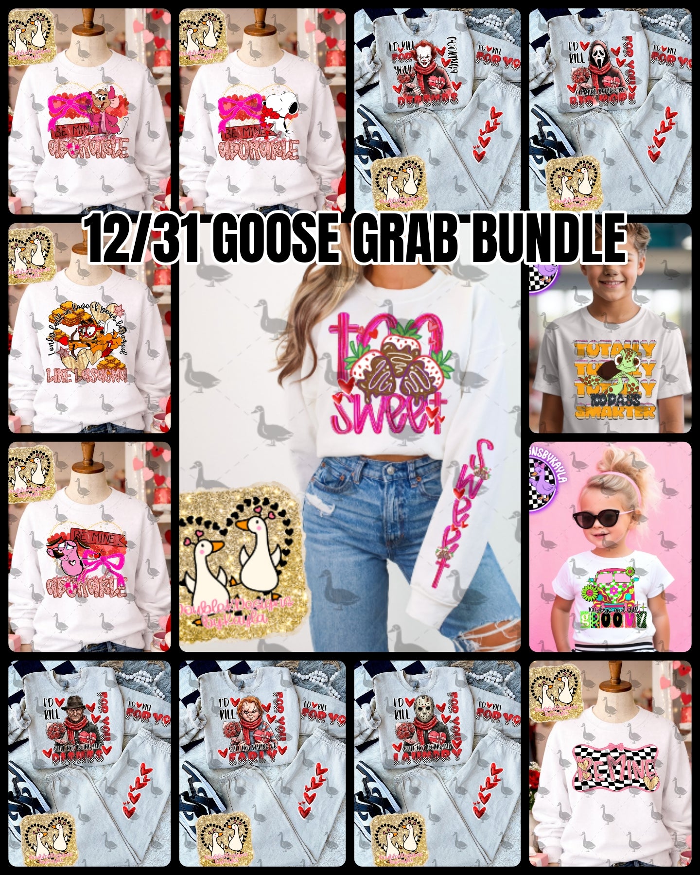 Goose Grab 12/31 Design Bundle