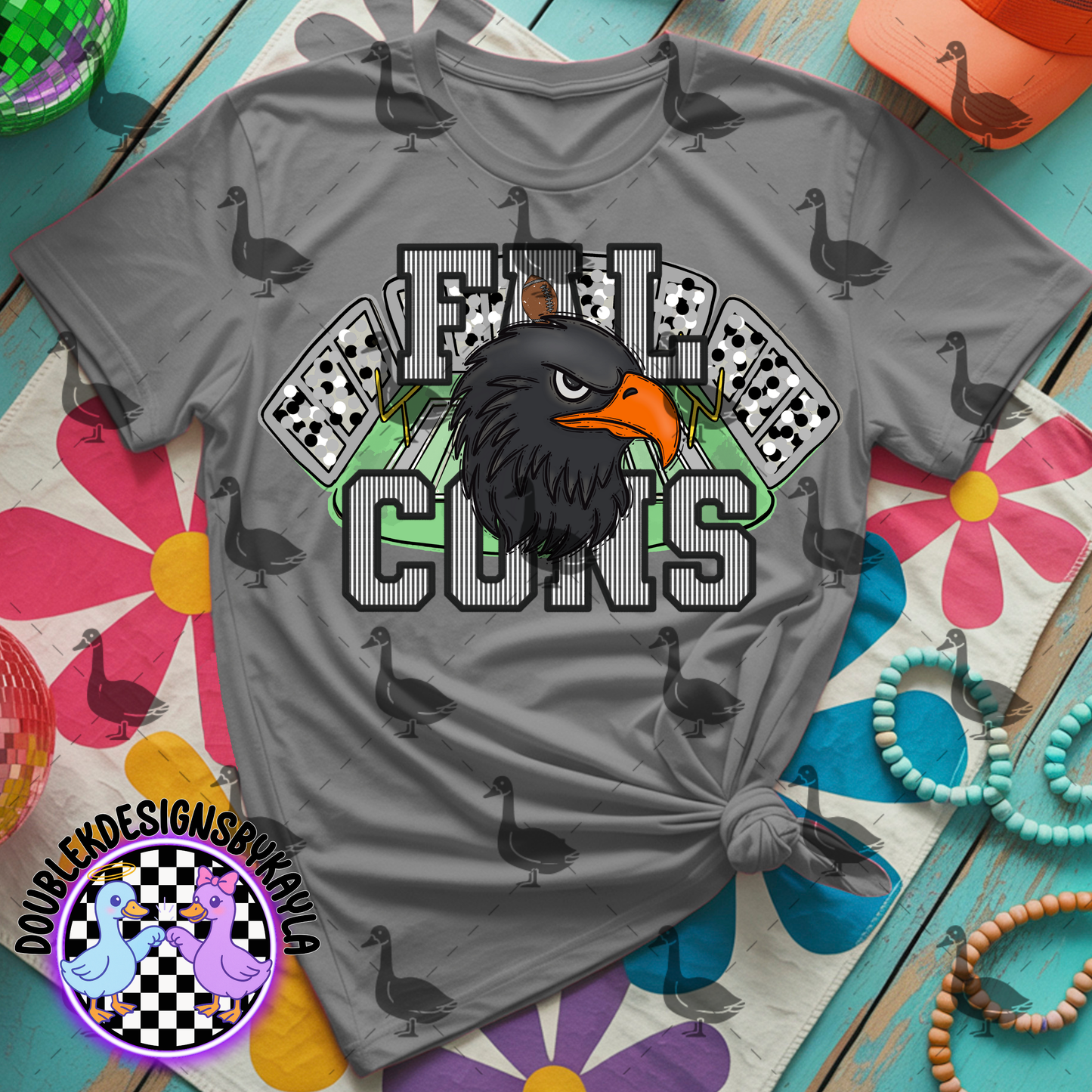 Black Seersucker Mascots – Digital PNG Designs