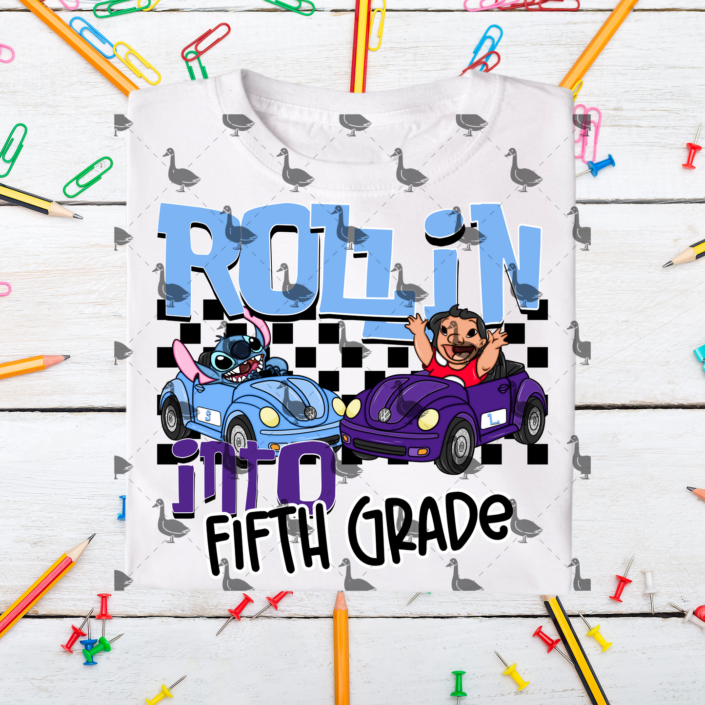 L & S Rolling into school – Digital Design