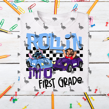 L & S Rolling into school – Digital Design
