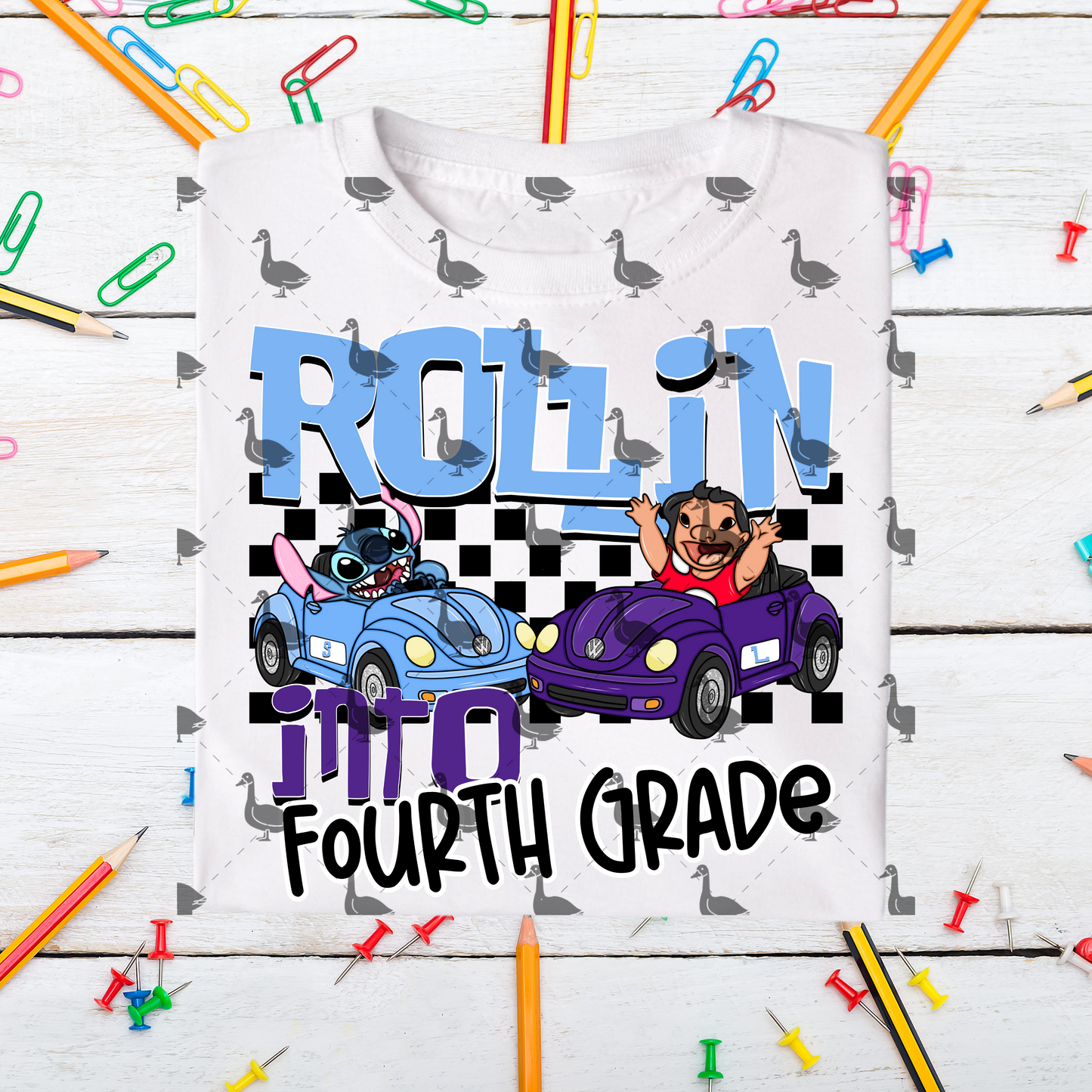 L & S Rolling into school – Digital Design