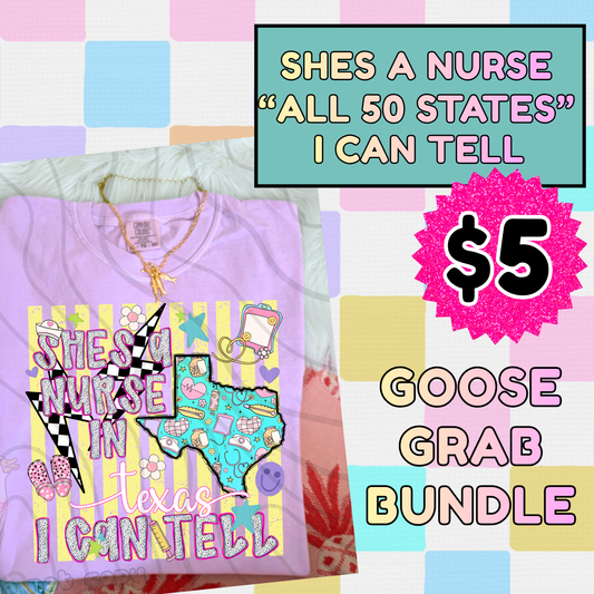 She's a Nurse "all 50 states included" I can tell.