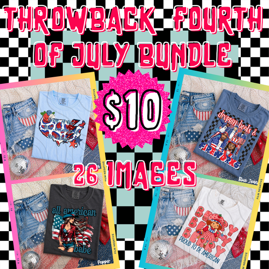 Mega Fourth of July THROWBACK BUNDLE