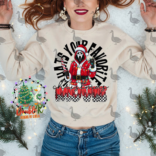 What's Your Favorite Christmas Movie Digital Design | Christmas PNG