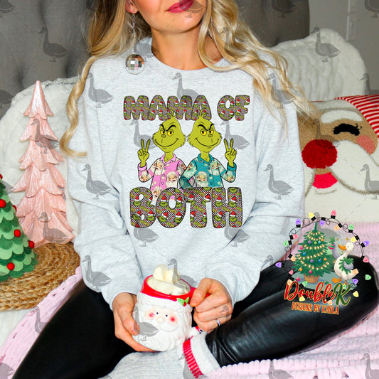 Mama Of Both Digital Design | Christmas PNG