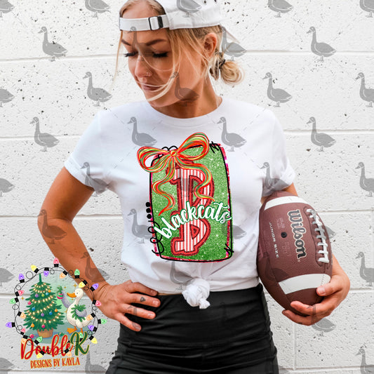 Blackcats Christmas Football PNG