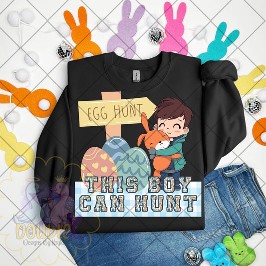 this boy can hunt