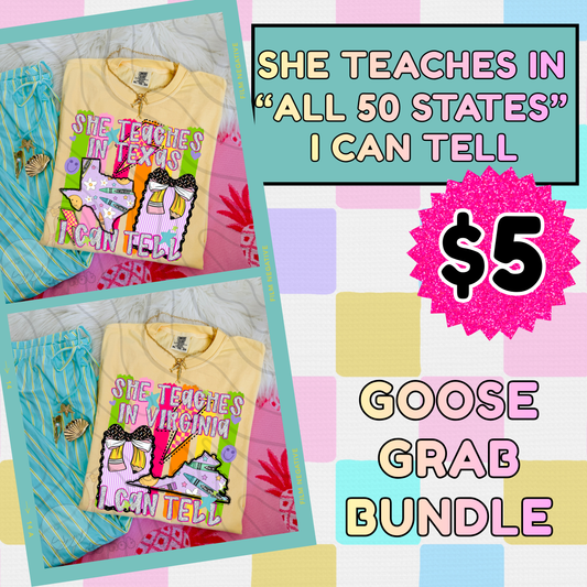 She Teaches in "all 50 states" I can tell