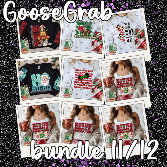 Goose Grab 11/12 Design Bundle