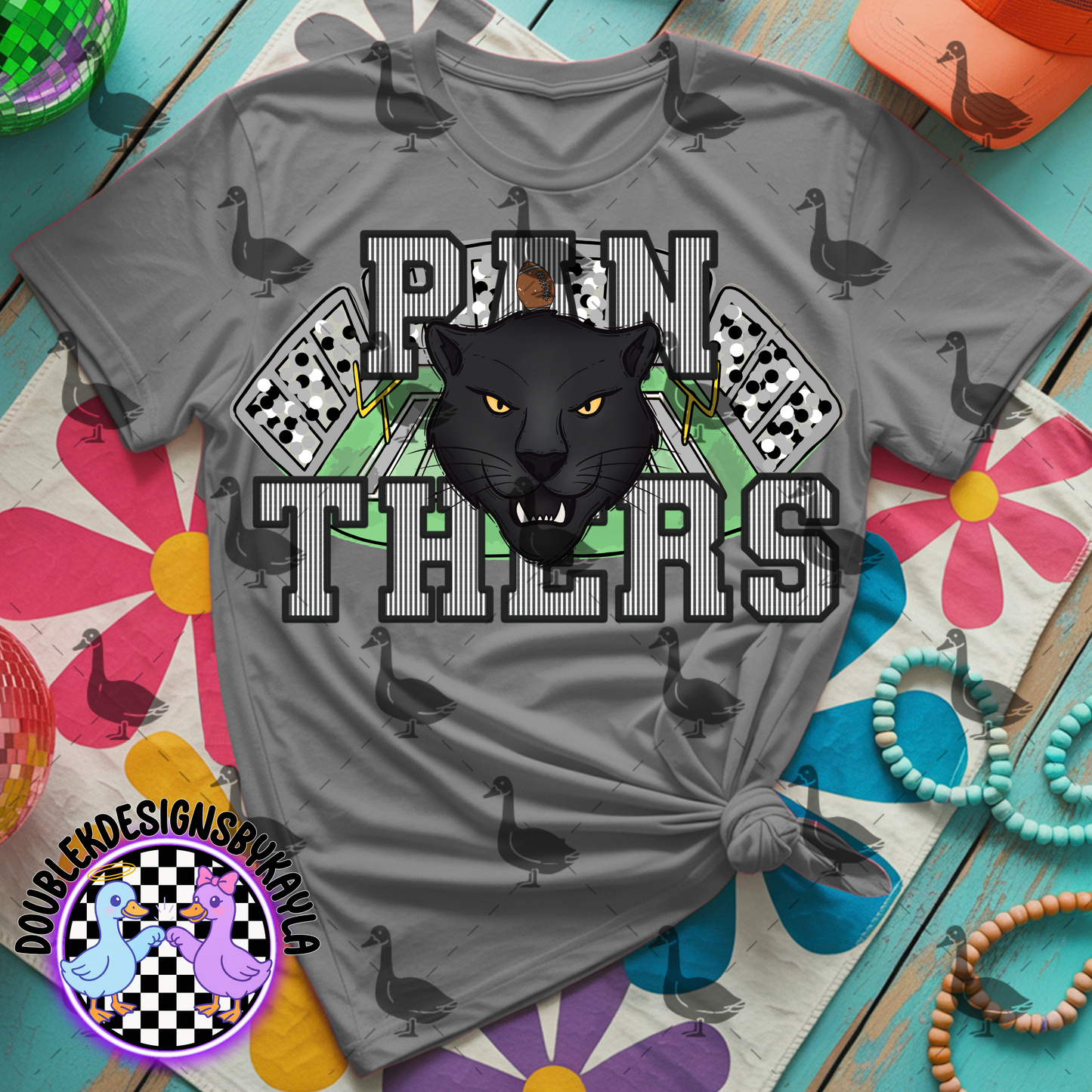 Black Seersucker Mascots – Digital PNG Designs