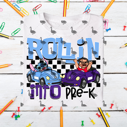 L & S Rolling into school – Digital Design