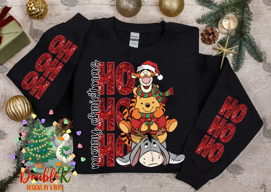 Ho Ho Ho Merry Christmas PNG Design