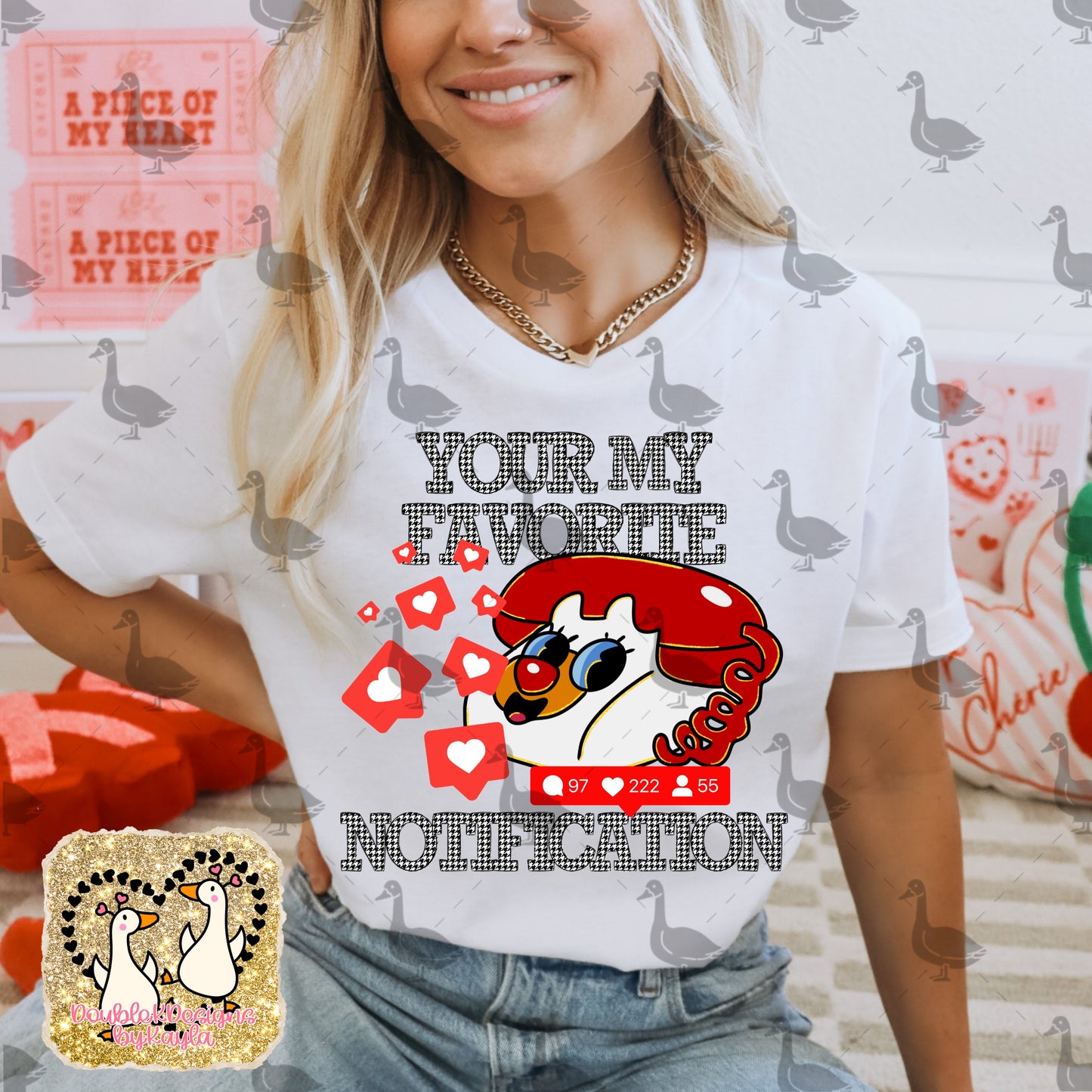 Your My Favorite Notification PNG Design
