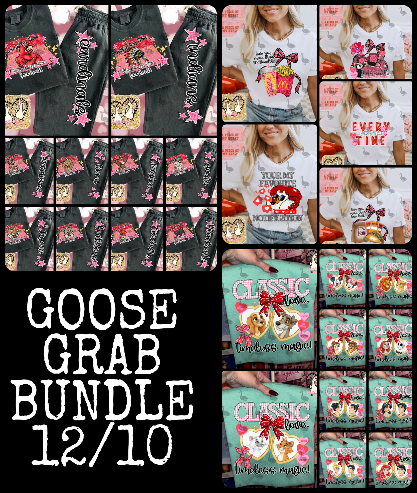 Goose Grab 12/10 Design Bundle