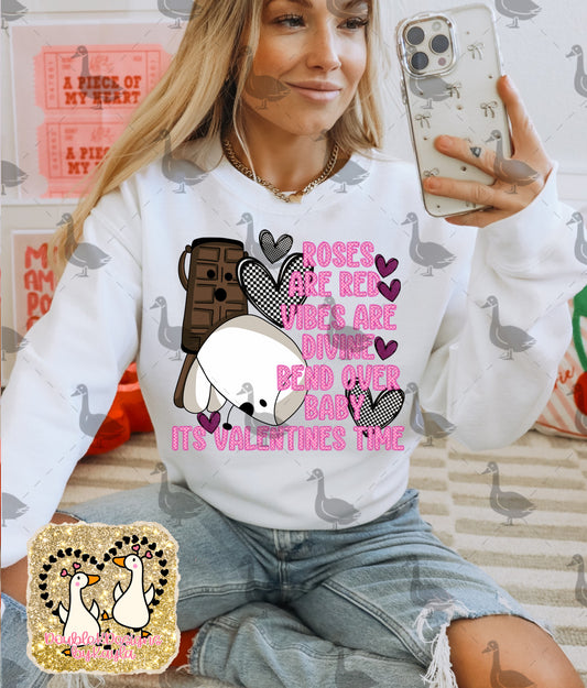 Roses Are Red PNG Design