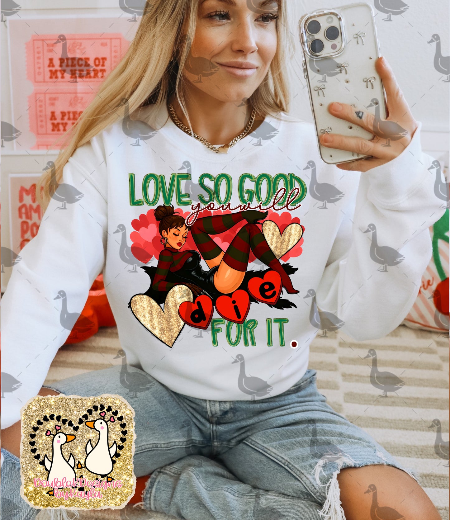 Freddy Love PNG Design