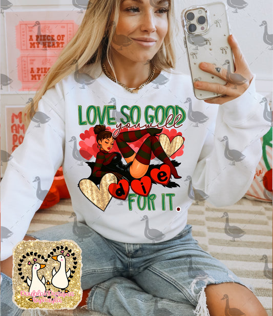 Freddy Love PNG Design