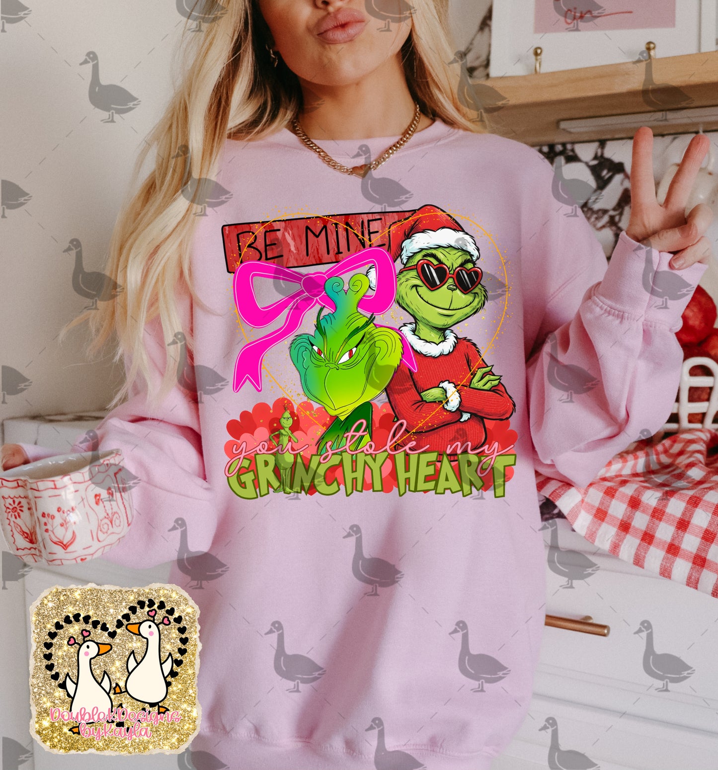 Grouch Valentines PNG Design