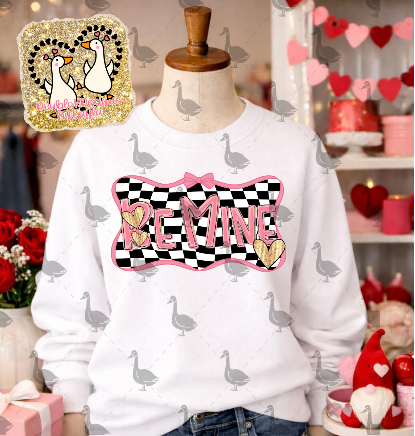 Be Mine PNG Design