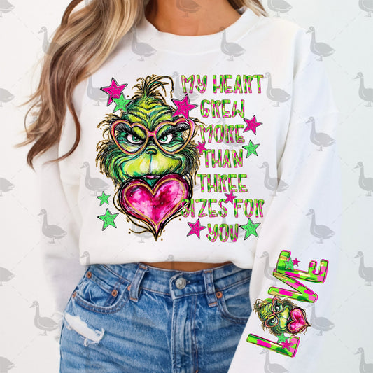 Grouch My Heart PNG Design