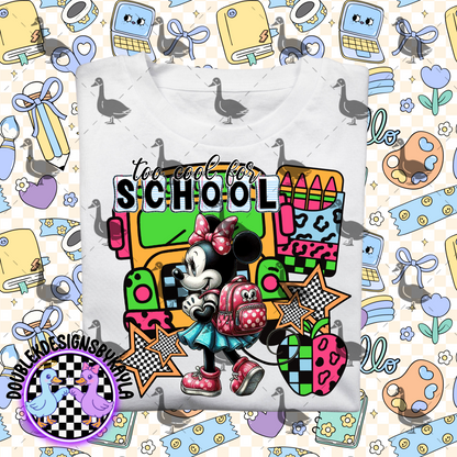 Too Cool for School – Digital Design