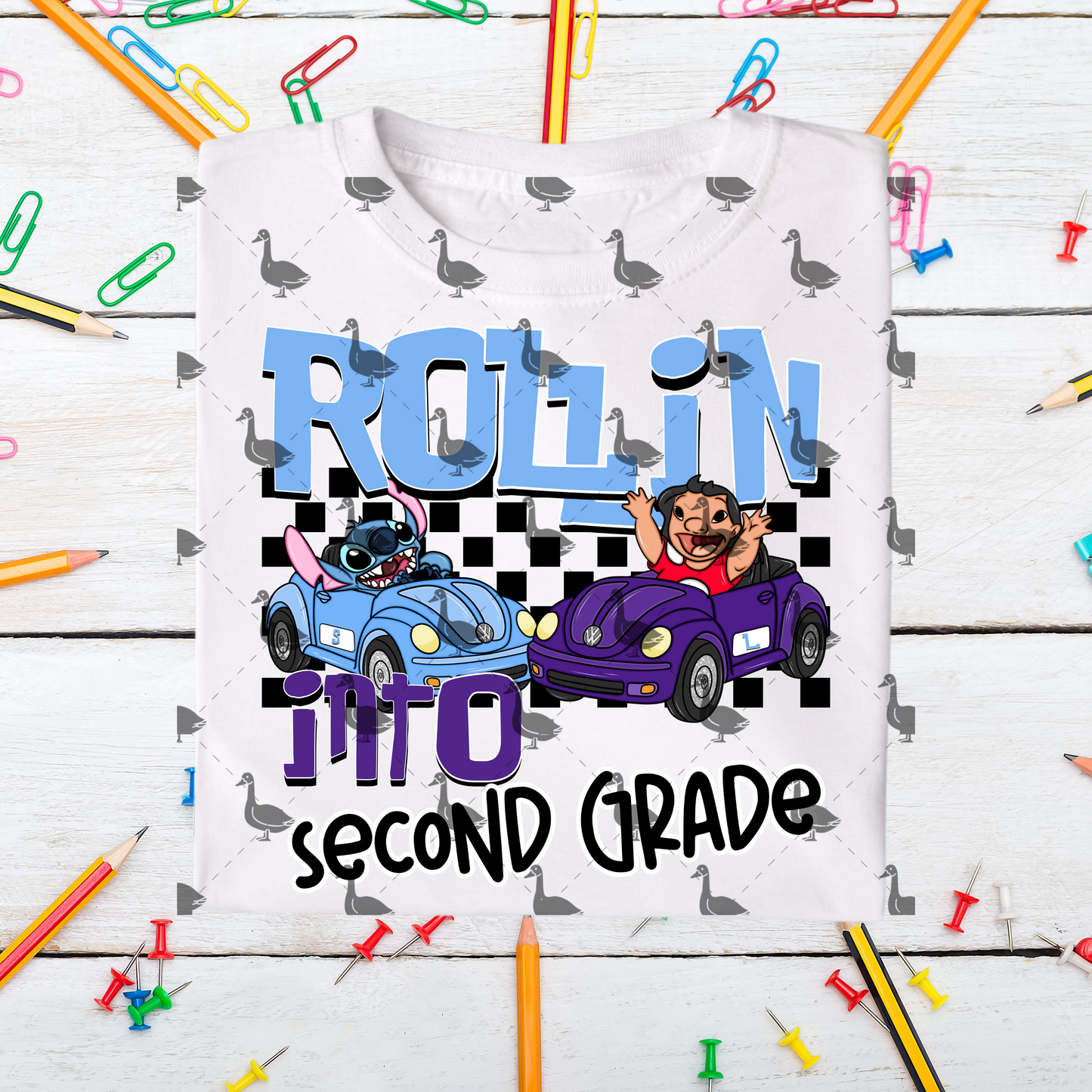 L & S Rolling into school – Digital Design