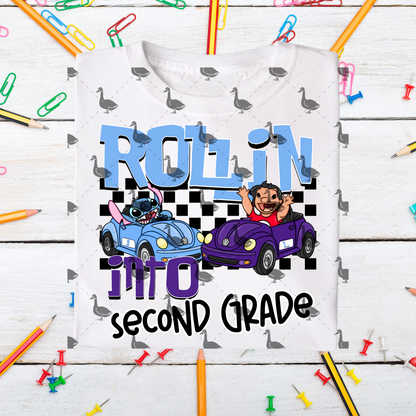 L & S Rolling into school – Digital Design
