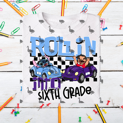 L & S Rolling into school – Digital Design