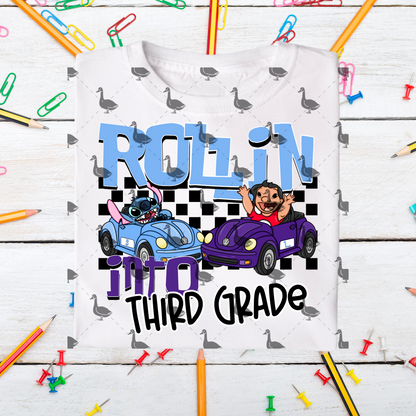 L & S Rolling into school – Digital Design