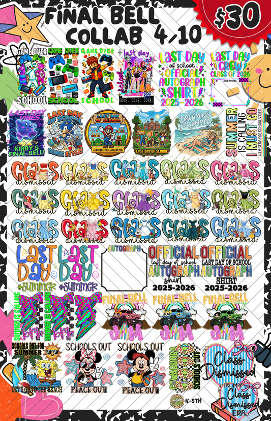 FINAL BELL COLLAB BASH