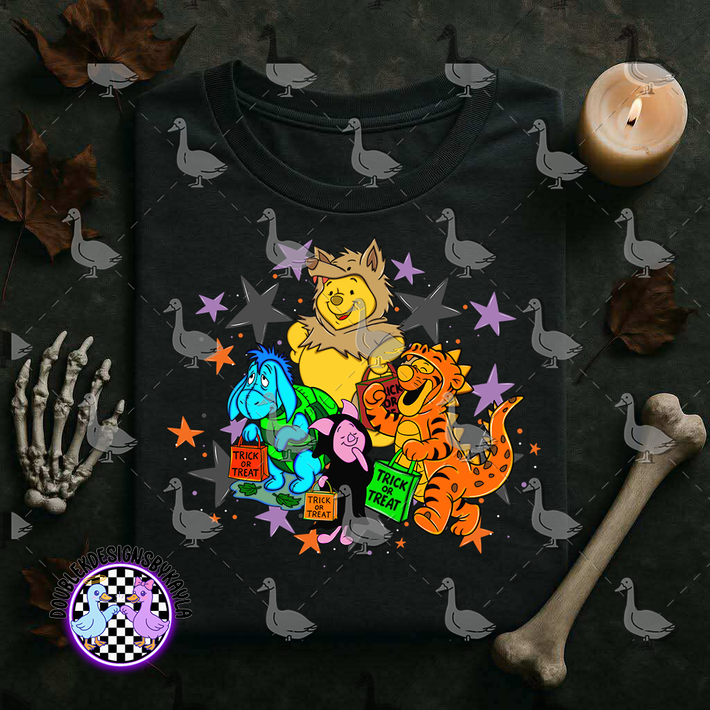 Trick or Treat Crew Halloween Digital Design
