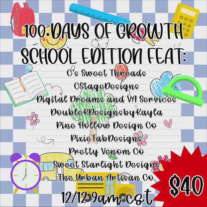 100 DAYS OF GROWTH COLLAB